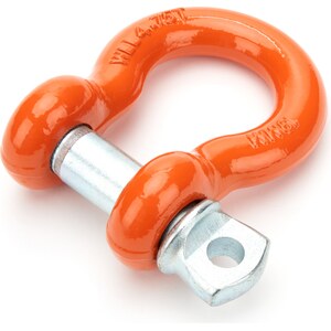 Mile Marker - 60-50134 - 3/4in Orange Shackle nge Shackle 9500lb Load