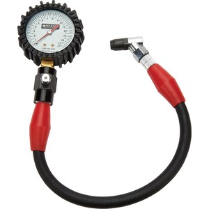 Allstar Performance - 44056 - Tire Pressure Gauge 0-15 PSI 2-1/4in Glow