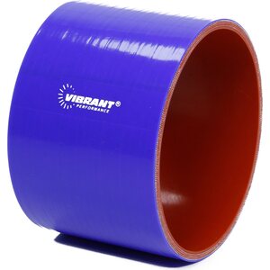 Vibrant Performance - 2718B - 4 Ply Silicone Sleeve 4I N I.D. X 3in Long - Blue