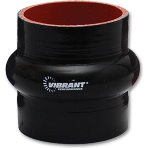 Vibrant Performance - 2729 - 4 Ply Hump Hose 1.5in I. D. X 3in Long - Black