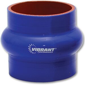 Vibrant Performance - 2732B - 4 Ply Hump Hose 2.5in I. D. X 3in Long - Blue