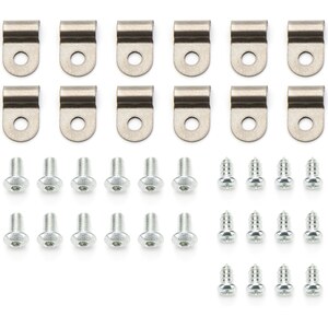 Keep It Clean - KICLC3187 - 3/16in Stainless Steel Single Line Clamps 12Pk