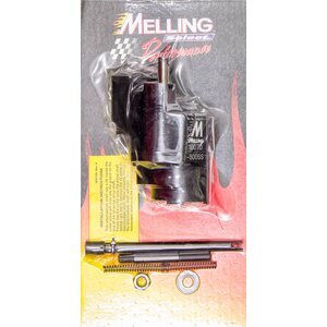 Melling - 10070-800SS - BBC Billet Aluminum Oil Pump Std press 8in - HV/STD - 8 in Deep Pan