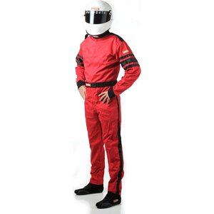 RaceQuip - 110012RQP - Red Suit Single Layer Small