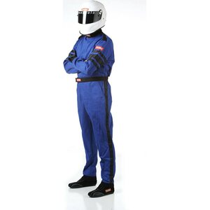 RaceQuip - 110023RQP - Blue Suit Single Layer Medium
