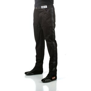 RaceQuip - 112005RQP - Black Pants Single Layer Large