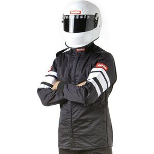 RaceQuip - 121002RQP - Black Jacket Multi Layer Small