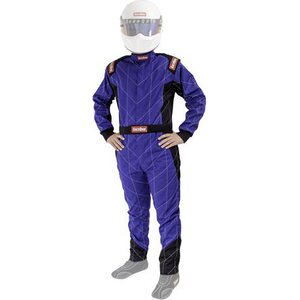 RaceQuip - 130923RQP - Suit Chevron Blue Medium SFI-1