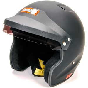 RaceQuip - 256005RQP - Helmet Open Face Large Black SA2020