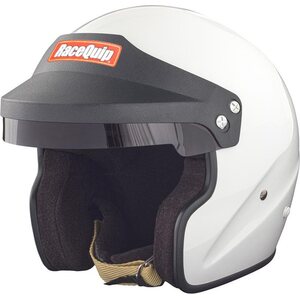 RaceQuip - 256115RQP - Helmet Open Face Large White SA2020