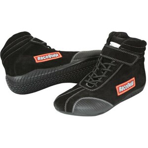 RaceQuip - 30500100 - Shoe Ankletop Black Size 10  SFI