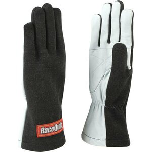 RaceQuip - 350003RQP - Gloves Single Layer Medium Black