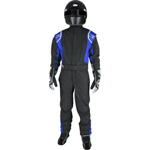 K1 RaceGear - 20-PRY-NB-3XS - Suit Precision II 3X- Small Black/Blue