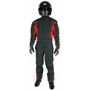 K1 RaceGear - 20-PRY-NR-6XS - Suit Precision II 6X- Small Black/Red