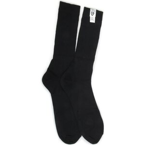 RaceQuip - 411993RQP - Socks FR Medium 8-9 Black SFI 3.3