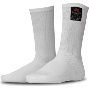 K1 RaceGear - 26-NSO-W-SM - Socks Nomex K1 White Small/Medium