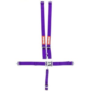 RaceQuip - 711051RQP - 5pt Harness Set L&L Purple SFI
