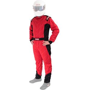 RaceQuip - 91609179 - Suit Chevron Red XX- Large SFI-5