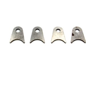 Meziere - CT10512C - 4130 Moly Chassis Tab - Flat - 3/8 Hole (4pk)