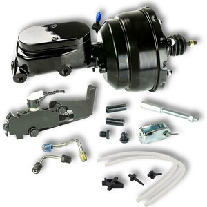 Right Stuff Detailing - B85315171 - Booster Master Cylinder Combo Disc/Drum Black