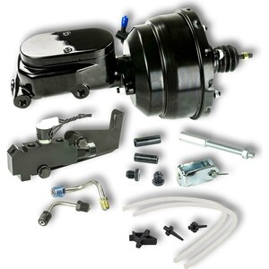 Right Stuff Detailing - B85315672 - Booster Master Cylinder Combo Disc/Disc Black