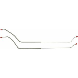 Right Stuff Detailing - CRA6803 - 68-72 GM All Cars Rear Axle Brake Lines  2 Pcs
