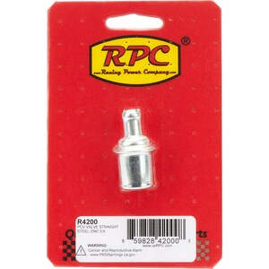 RPC - R4200 - PCV Valve Straight Steel Zinc Each