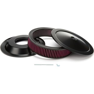 RPC - R2348 - 14in X 3in Muscle Air Cleaner Black/Red
