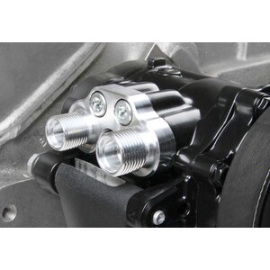 Holley - 20-242BK - BBC Accessory Drive Sys. Mid Mount - Black