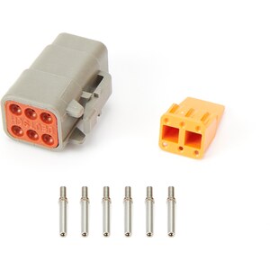 Turbosmart - TS-0550-3126 - eGate 6 Way Sensor Plug Kit Fits DTM Connector