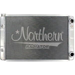 Northern Radiator - 204130 - GM Radiator Dual Pass 19 x 31 Changeable Inlet