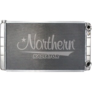 Northern Radiator - 204131 - GM Radiator Dual Pass 19 x 35 Changeable Inlet