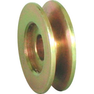 Powermaster - 111 - Pulley 1-V Yellow Zinc 2-3/8in OD