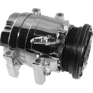Tuff-Stuff - 4510NB - GM LS1 A/C Compressor Polished Aluminum