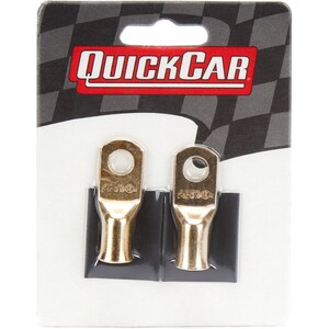 QuickCar - 57-570 - Power Ring 8 AWG 1/4in Hole Pair w/Heat Shrink