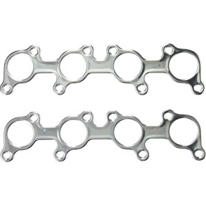 Patriot Exhaust - 66090 - Header Gaskets Seal-4-Good Ford 5.0L Coyote - Seal-4-Good - 1.905 in Round Port - Multi-Layered Aluminum - Ford Coyote