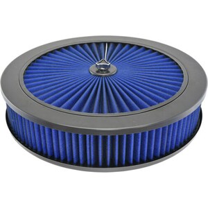 Specialty Products - 4390BL - Air Cleaner Kit 14 x 3 Flat Base
