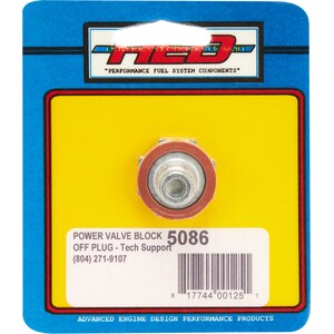 AED - 5086 - Power Valve Block-Off Plug