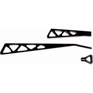 Ididit - 2500310051 - Billet Lever Kit Black Powder Coat Truss Style