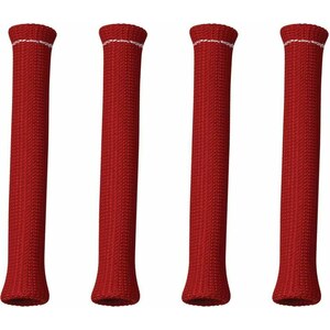 Moroso - 71971 - Spark Plug Boot Protectors High Temp Red 4-Pack