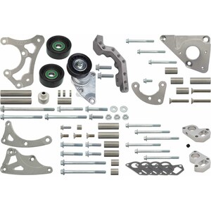 ICT Billet - 551565LS0WP-3 - LS Truck Turbo Alternator Power Steering Bracket