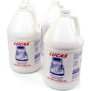 Lucas Oil - 10045 - 85w140 Gear Oil Case/4- Gal