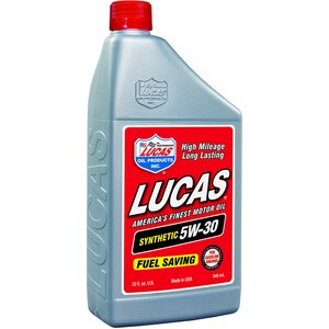 Lucas Oil - 10049 - Synthetic 5w30 Oil Case 6x1 Quart Dexos