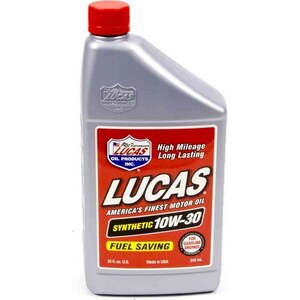 Lucas Oil - LUC10050 - Synthetic 10w30 Oil 1 Qt
