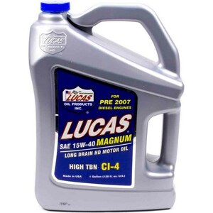 Lucas Oil - LUC10076 - 15w40 Motor Oil 1 Gal