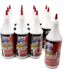 Lucas Oil - 10121 - Synthetic 75w140 Trans/ Diff Lube 12x1 Qt