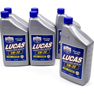 Lucas Oil - 10474 - SAE 5w30 Motor Oil 6x1 Quart