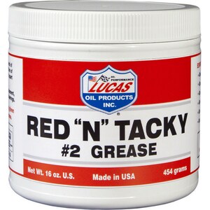 Lucas Oil - LUC10574 - Red N Tacky Grease 1lb Tub