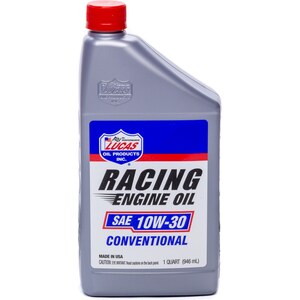 Lucas Oil - LUC11016 - SAE Racing Oil 10w30 1qt