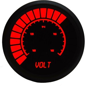 Intellitronix - B9015R - 2-1/16 Analog Bargraph Voltmeter 12-16 volts